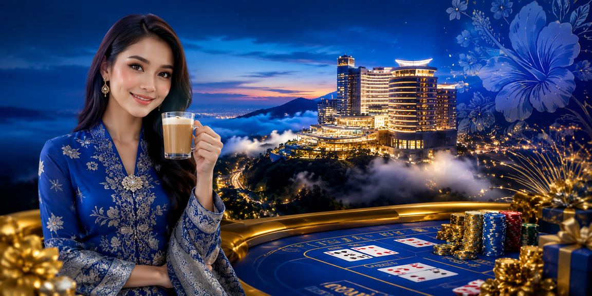 Pengguna Pulau Pinang melayari kasino mudah alih dengan pakaian kebaya